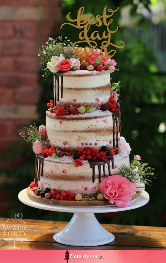 Ślubny tort <3