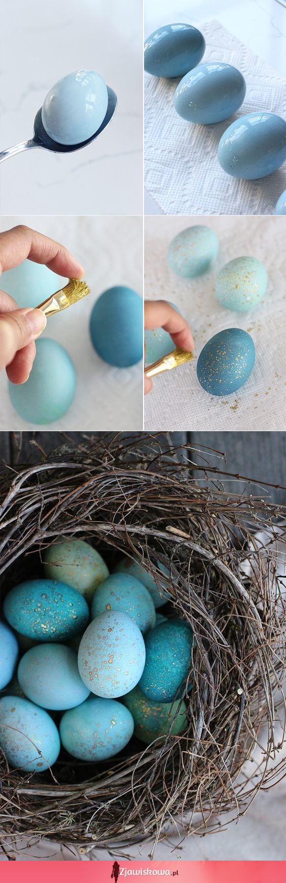 Zobacz jak pięknie ozdobić jaja wielkanocne - łatwy i szybki sposób!